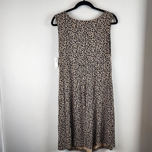 Old Navy Maternity dress size M animal print knot - front New - Picture 7 of 10